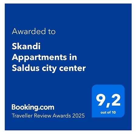Skandi Appartments In Saldus City Center Exterior foto