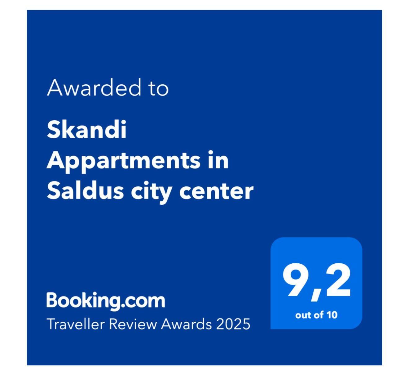Skandi Appartments In Saldus City Center Exterior foto
